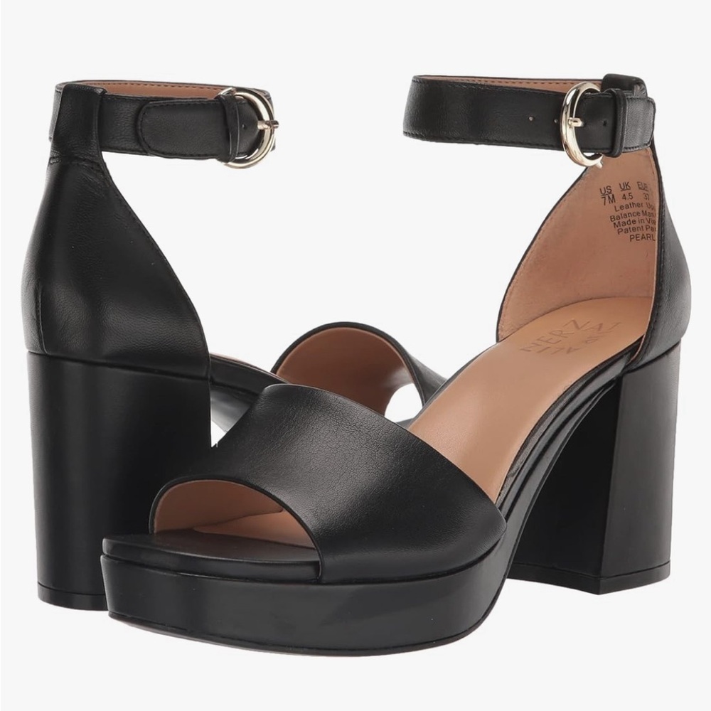 Naturalizer Women's Pearlyn Platform Sandal  NWOT Size 9W